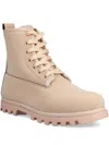 Native Lace-up Ridged-sole Boots In Neutral