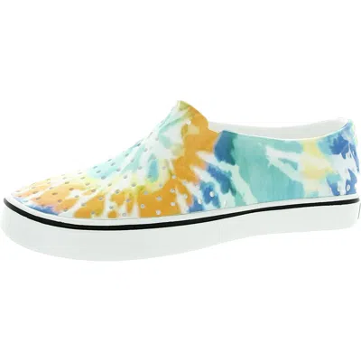 Native Miles Print Mens Tie-dye Man Made Loafers In Multi
