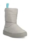 Native Quilted Pull-on Boots In Gray