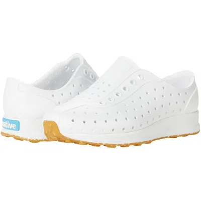 Native Kids'  Robbie Child Sneaker - Shell White/mash Speckle Rubber