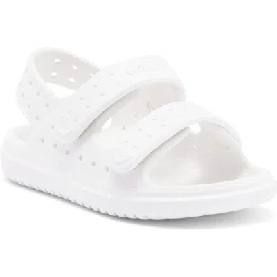 Native Shoes Chase Sugarlite Slingback Sandal In Shell White/shell White