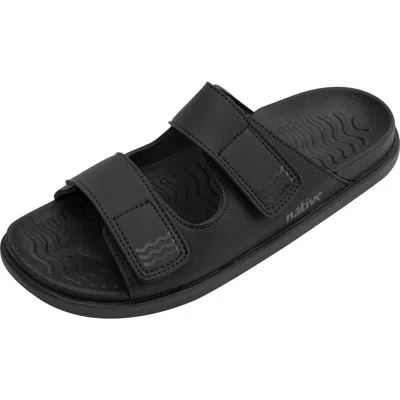 Native Shoes Frankie Sugarlite Sandal In Black