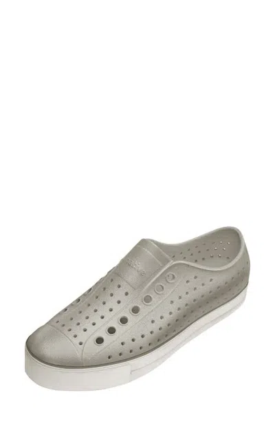 Native Shoes Jefferson Arc Metallic Slip-on Sneaker In Animal Print