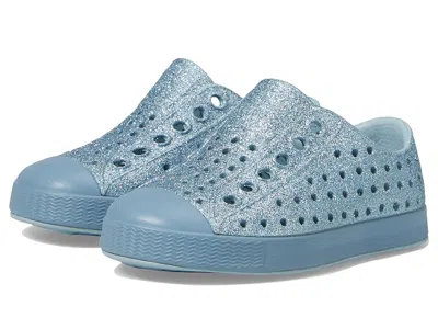 Native Shoes Jefferson Bio-bling (toddler) Kid's Shoes Air Bling/oxygen Blue : 7 Toddler M, Synthetic