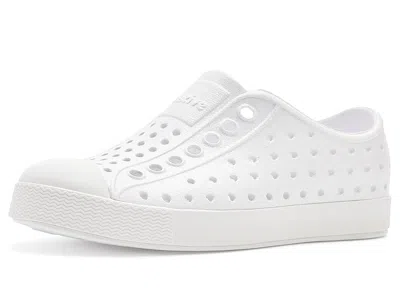 Native Shoes Jefferson Bio-bling (little Kid/big Kid) Kid's Shoes Shell White Bling/shell White : 12 Little Kid M