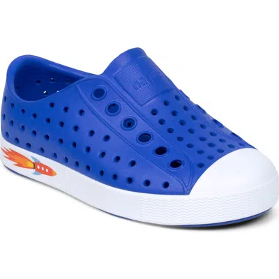 Native Shoes Jefferson Colorblock Sugarlite Slip-on Sneaker In Blue