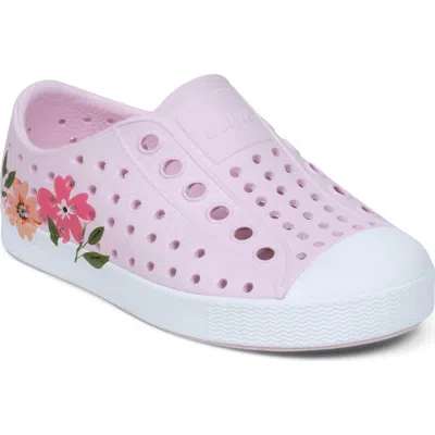 Native Shoes Jefferson Colorblock Sugarlite Slip-on Sneaker In Pink