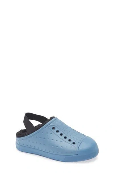 Native Shoes Jefferson Cozy Clog In Blue