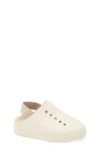 Native Shoes Jefferson Cozy Clog In Bone White/white/flax Tan