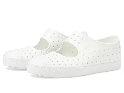 Native Shoes Jefferson Juniper (little Kid) Kid's Shoes Shell White/shell White : 13 Little Kid M, Synthetic