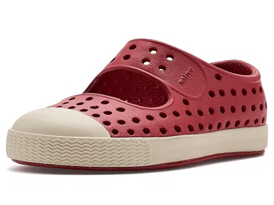 Native Shoes Jefferson Juniper (toddler) Kid's Shoes Ruby Red/bone White : 5 Toddler M, Synthetic