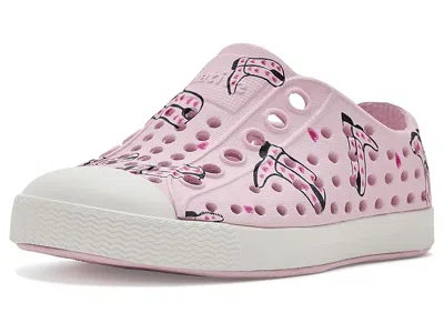 Native Shoes Jefferson Print (toddler) Kid's Shoes Barely Pink/shell White/cowgirl : 8 Toddler M, Synthetic