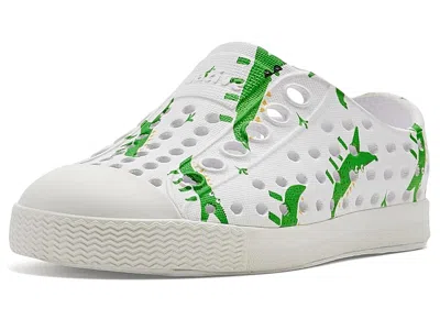 Native Shoes Jefferson Print (toddler) Kid's Shoes Shell White/shell White/alligators: 6 Toddler M In Multi