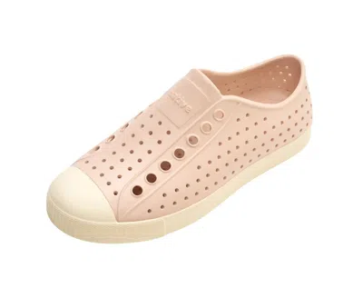 Native Shoes Jefferson Sugarlite Chameleon Pink Perforated Shoes Zogg673 In Neutral