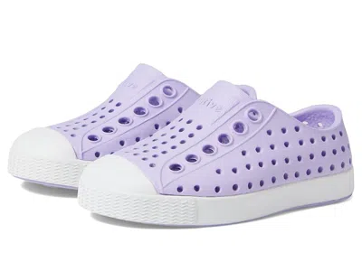 Native Shoes Jefferson (toddler/little Kid) Kid's Shoes Healing Purple/shell White : 9 Toddler M, Synthetic