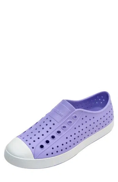Native Shoes Jefferson Vegan Perforated Sneaker In Black