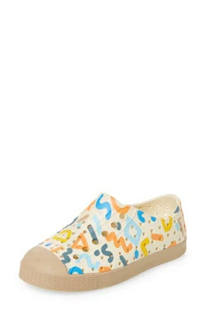 Native Shoes Jefferson Water Friendly Perforated Slip-on In Multi