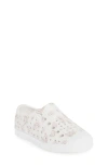Native Shoes Jefferson Water Friendly Perforated Slip-on In Shellwhite/shellwhite/rainbow