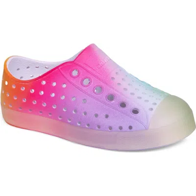 Native Shoes Jefferson Water Friendly Perforated Slip-on In Multi