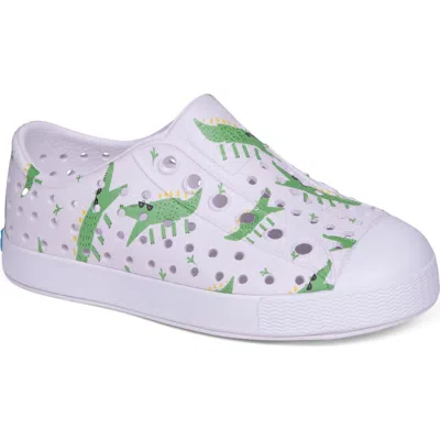 Native Shoes Jefferson Water Friendly Perforated Slip-on In White