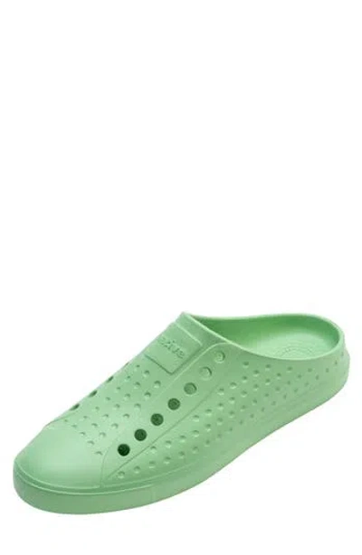 Native Shoes Jefferson Water Friendly Slip-on Clog In Green