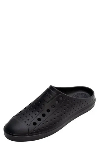 Native Shoes Jefferson Water Friendly Slip-on Clog In Black