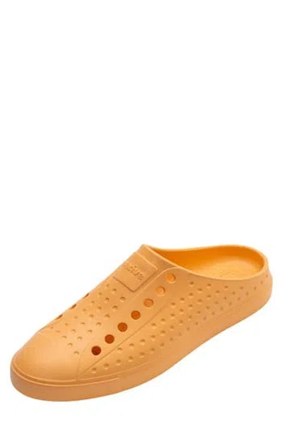 Native Shoes Jefferson Water Friendly Slip-on Clog In Orange