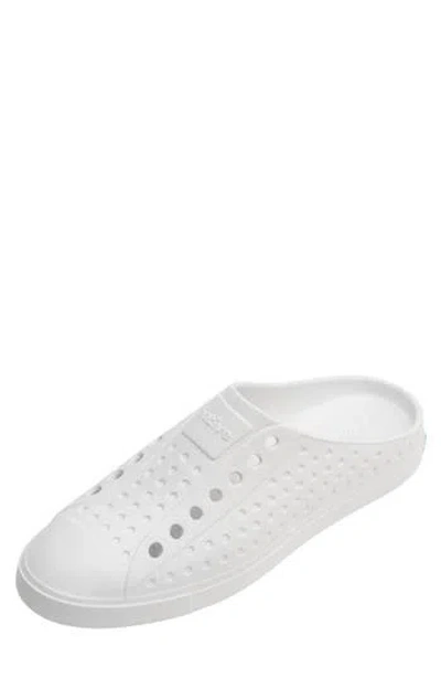 Native Shoes Jefferson Water Friendly Slip-on Clog In White
