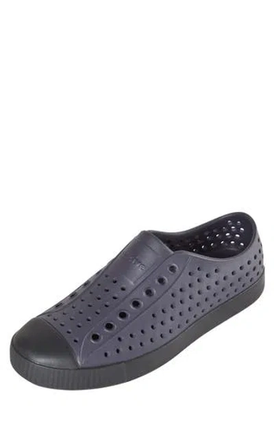 Native Shoes Jefferson Water Friendly Slip-on Sneaker In Black