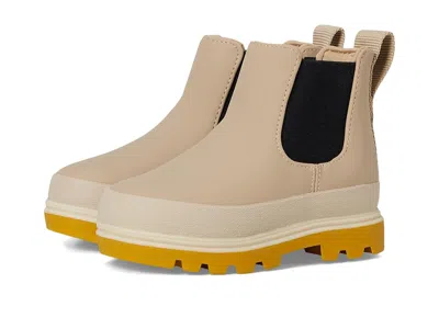 Native Shoes Kensington Chelsea (toddler) Kids Shoes Flax Tan/mash Brown/bone White : 6 Toddler M, Synthetic