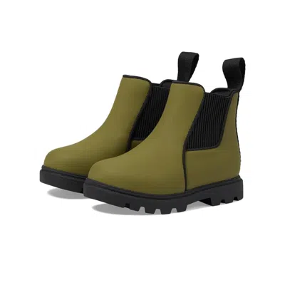 Native Shoes Kids' Kensington Treklite Boots Green Pull On Chelsea Rhs6526