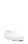 Native Shoes Kids' Howard Sugarlite Slip-on Sneaker In Shlwht/shlwht/srfrspckrb