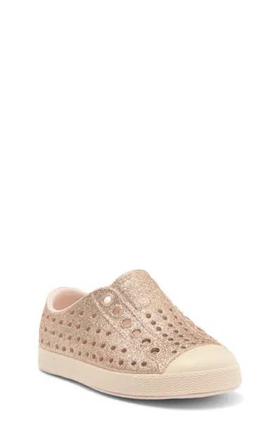 Native Shoes Kids' Jefferson Bling Slip-on Sneaker