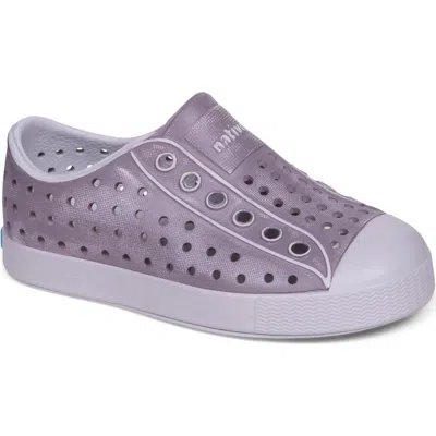 Native Shoes Kids' Jefferson Bloom Water Friendly Perforated Slip-on In Multi