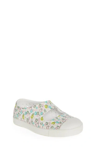 Native Shoes Kids' Jefferson Mary Jane Sneaker In White
