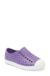 Native Shoes Kids' Jefferson Water Friendly Slip-on Sneaker In Purple