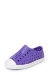 Native Shoes Kids' Jefferson Water Friendly Slip-on Sneaker In Blue