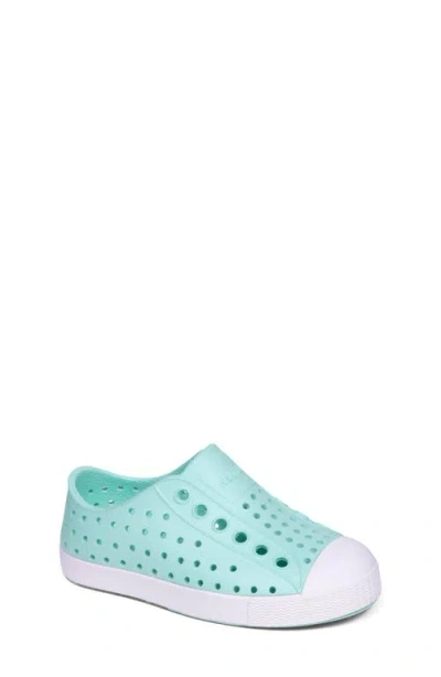 Native Shoes Kids' Jefferson Water Friendly Slip-on Sneaker In Green