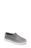 Native Shoes Kids' Miles Slip-on Sneaker In Dublin Grey/shell White