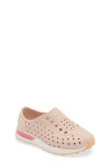 Native Shoes Kids' Robbie Sugarlite Slip-on Sneaker In Pink/white