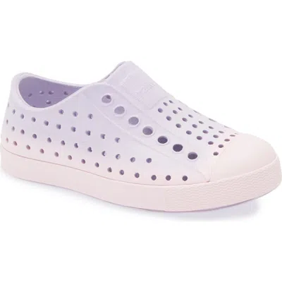Native Shoes Jefferson Ombré Sugarlite Slip-on Sneaker In Tartlet Purple/pink/ombre