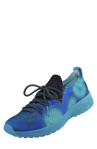 Native Shoes Mercury 2.0 Liteknit Print Sneaker In Blue