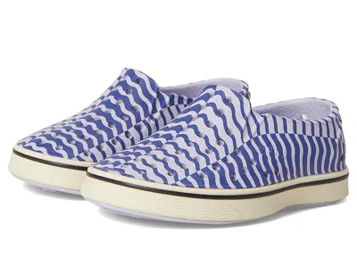 Native Shoes Miles Slip-on (toddler/little Kid) Kids Shoes Future Purple/bone White/ink Wiggle Stripe : 10 Toddle
