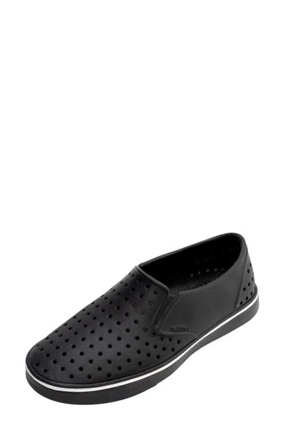 Native Shoes Miles Wanderfoam Slip On Shoe In Black