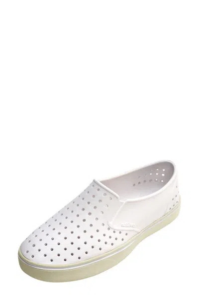 Native Shoes Miles Wanderfoam Slip On Shoe In White
