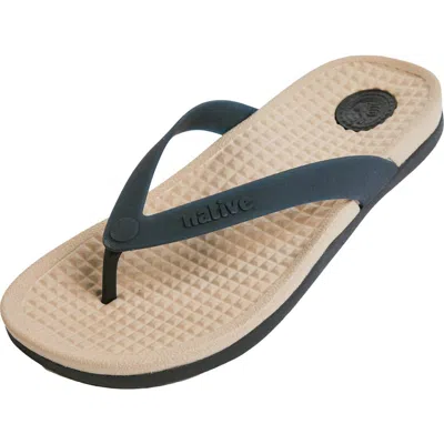 Native Shoes Paolo Flip Flop In Black