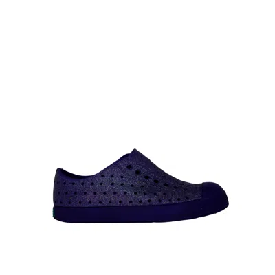 Native Shoes Kids' Pre-school   Jefferson Bling Ultra Bling / Ultra Violet 12111512-15111512-17 In Purple