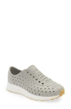 Native Shoes Robbie Sugarlite Slip-on Shoe In Pigeon Grey/shell White
