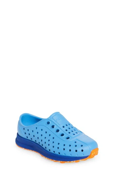 Native Shoes Robbie Sugarlite Slip-on Shoe In Resting Blue/uv Blue Speckle