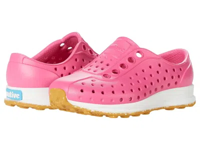 Native Shoes Robbie (toddler) Kid's Shoes Hollywood Pink/shell White/mash Speckle Rubber: 7 Toddler M